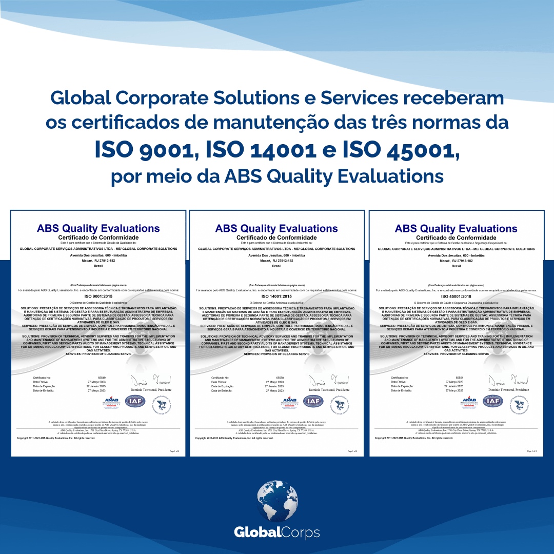 Certificação ISO